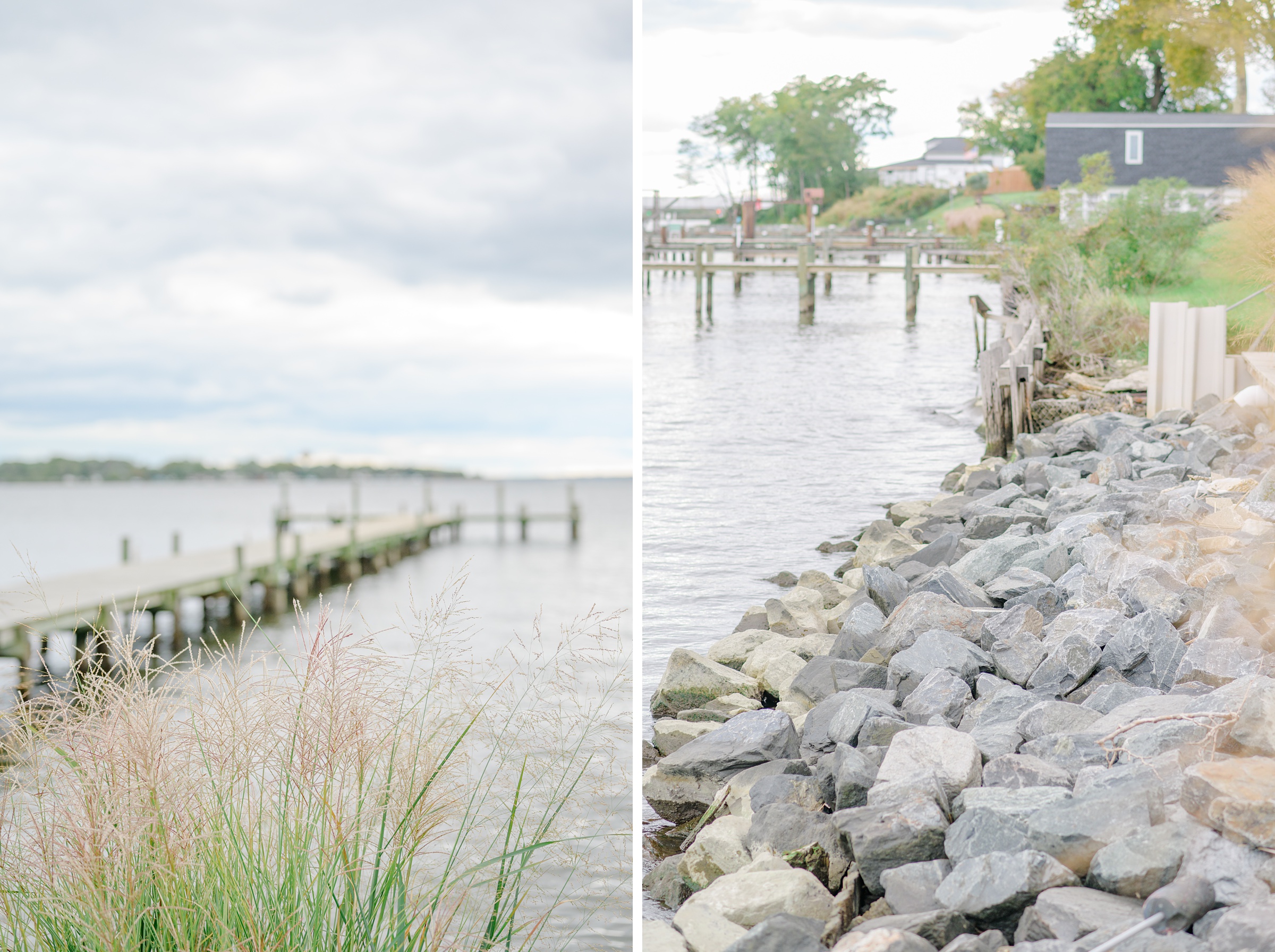 Bayfront Club wedding photos in Edgemere, Maryland photographed by Baltimore Wedding Photographer Cait Kramer