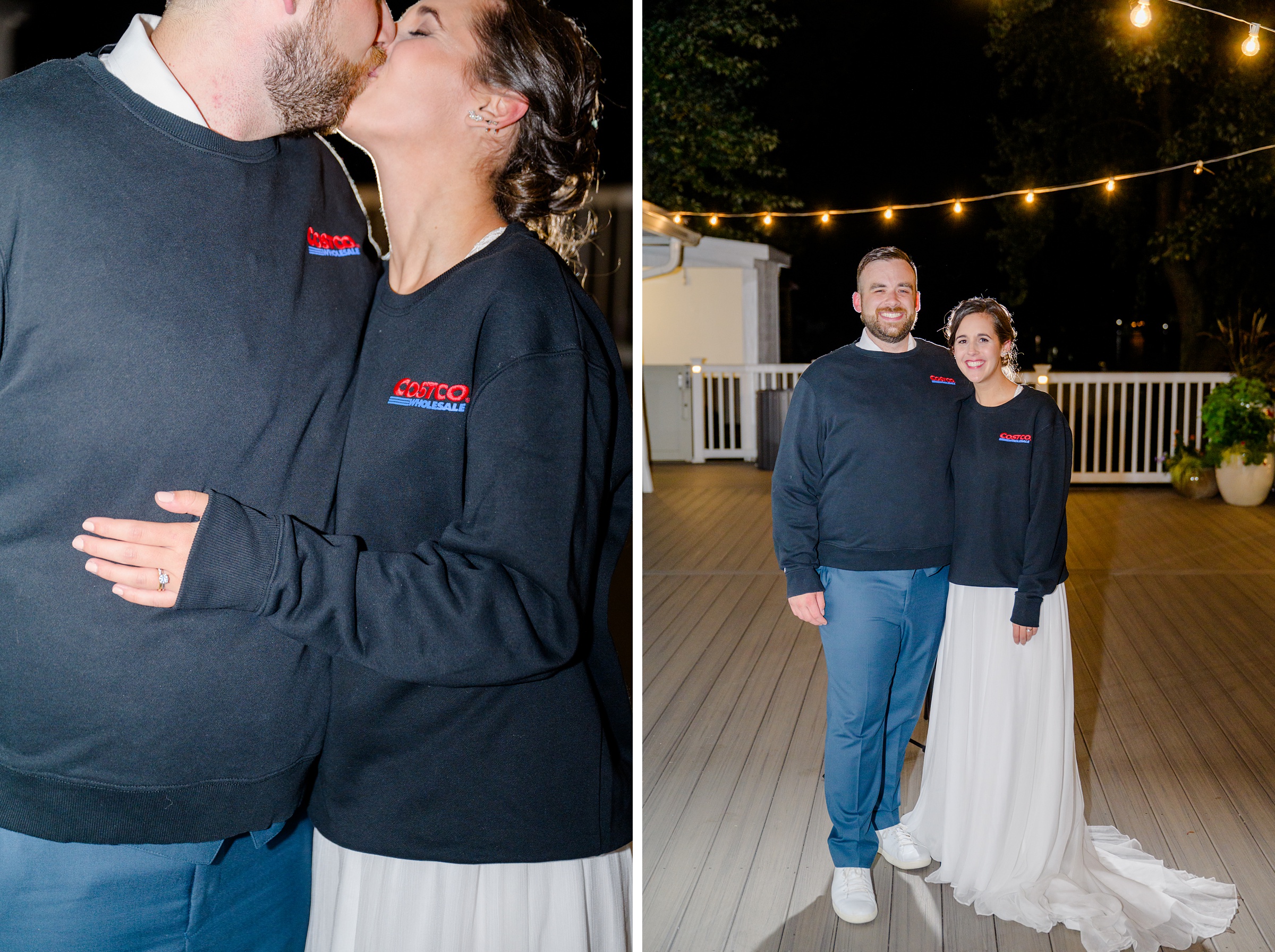 Bayfront Club wedding photos in Edgemere, Maryland photographed by Baltimore Wedding Photographer Cait Kramer