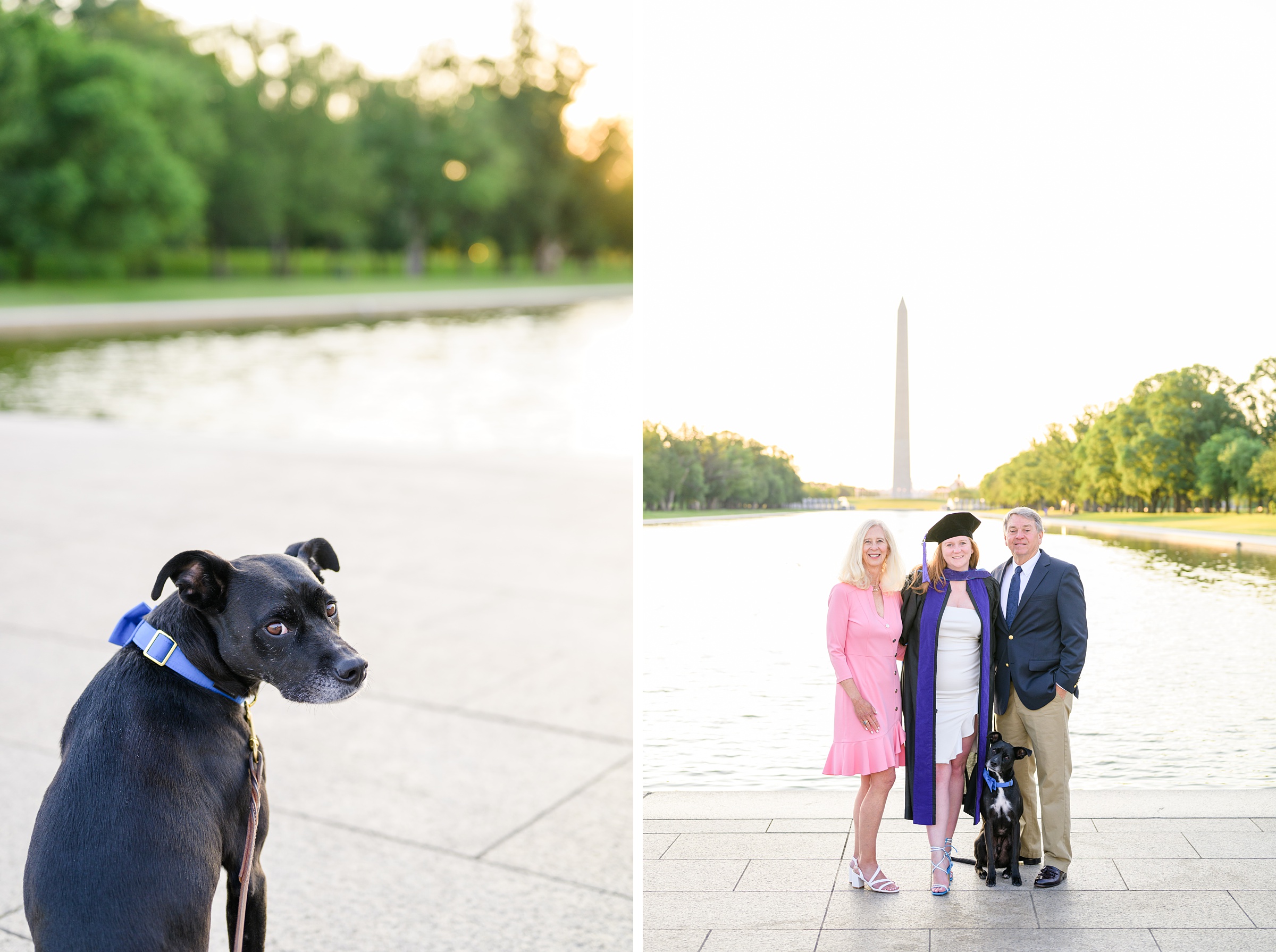 Brittany's Law School Grad Portraits on the National Mall in Washington DC photographed by Baltimore Photographer Cait Kramer