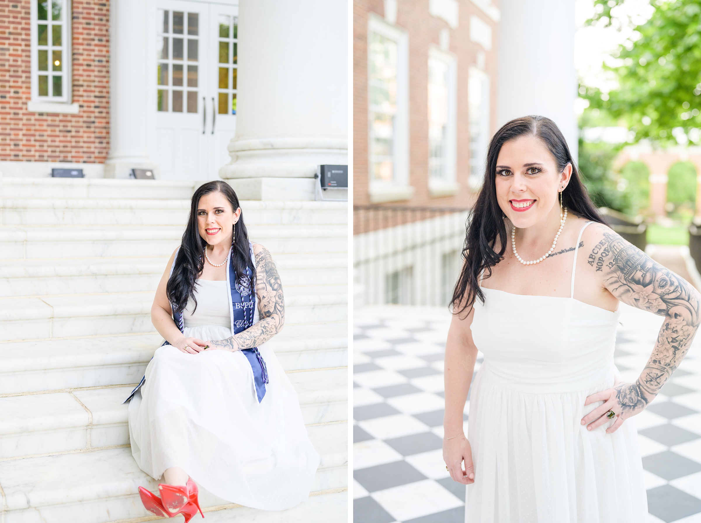 Tamara's Masters Grad Session at Johns Hopkins University photographed by Baltimore Photographer Cait Kramer