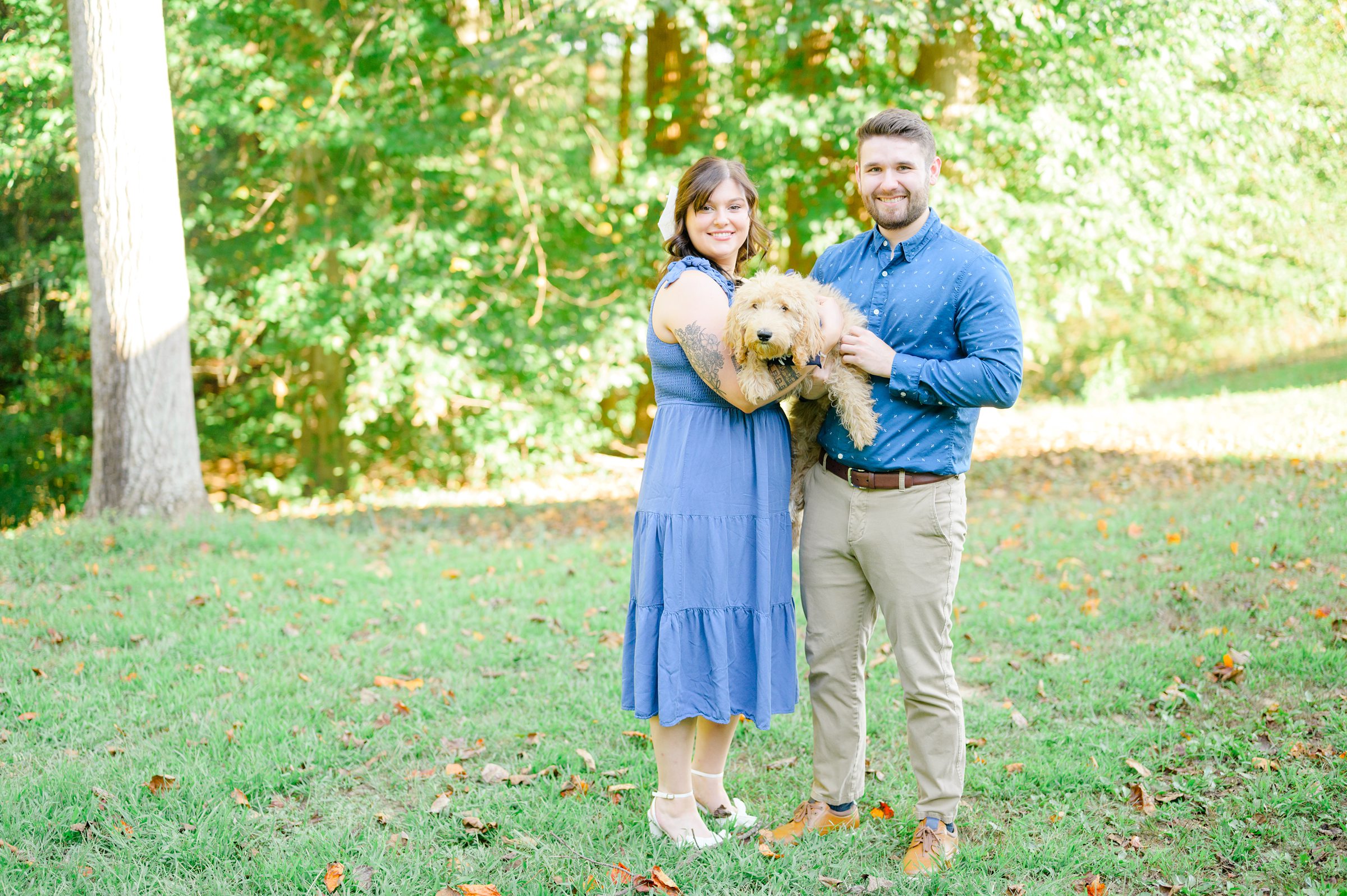 Engagement session in Southern Maryland photographed by Baltimore Wedding Photographer Cait Kramer.