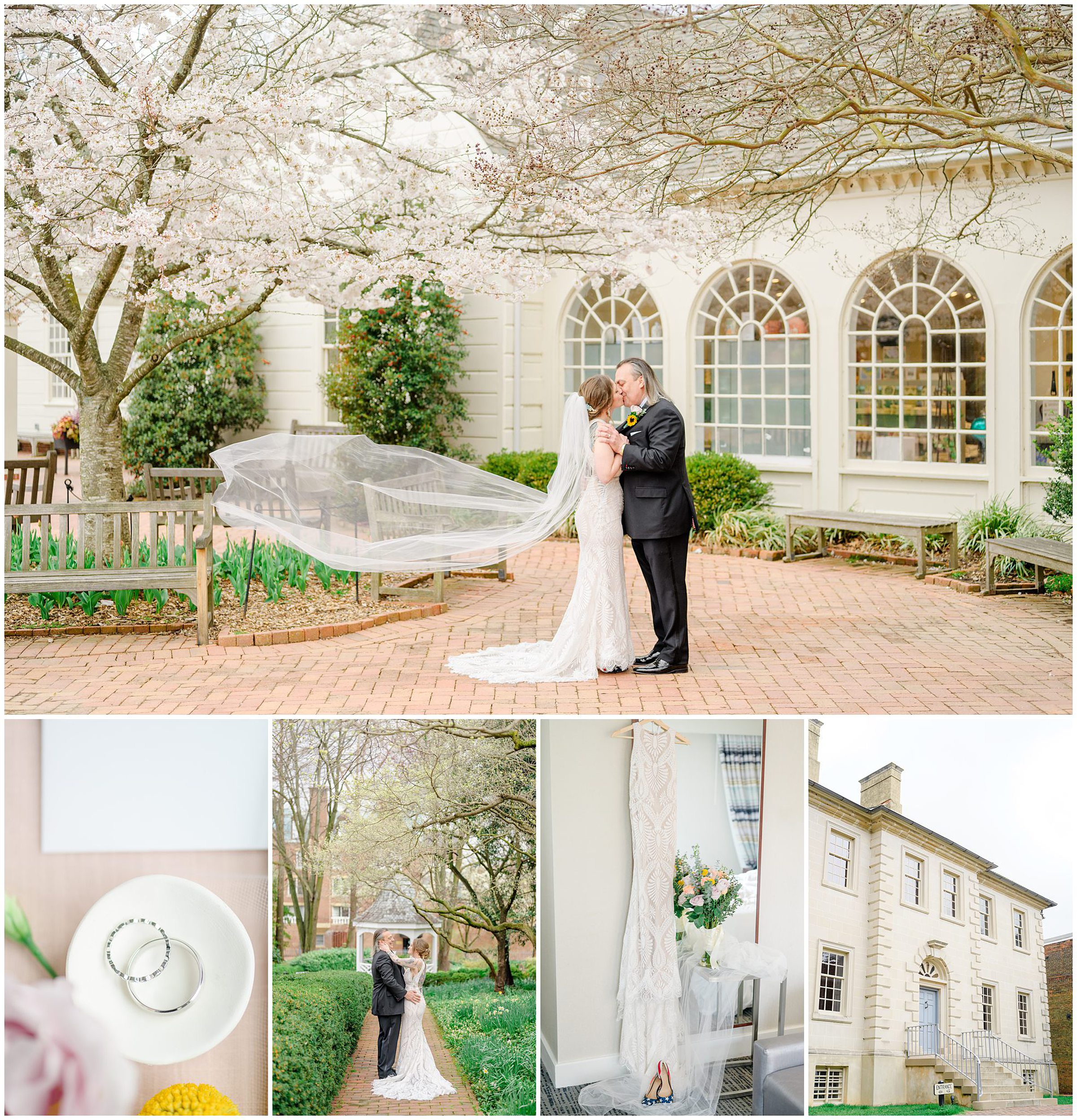 Spring Wedding at the Mount Vernon Inn Restaurant Wedding in Alexandria, Virginia photographed by Baltimore Photographer Cait Kramer Photography.