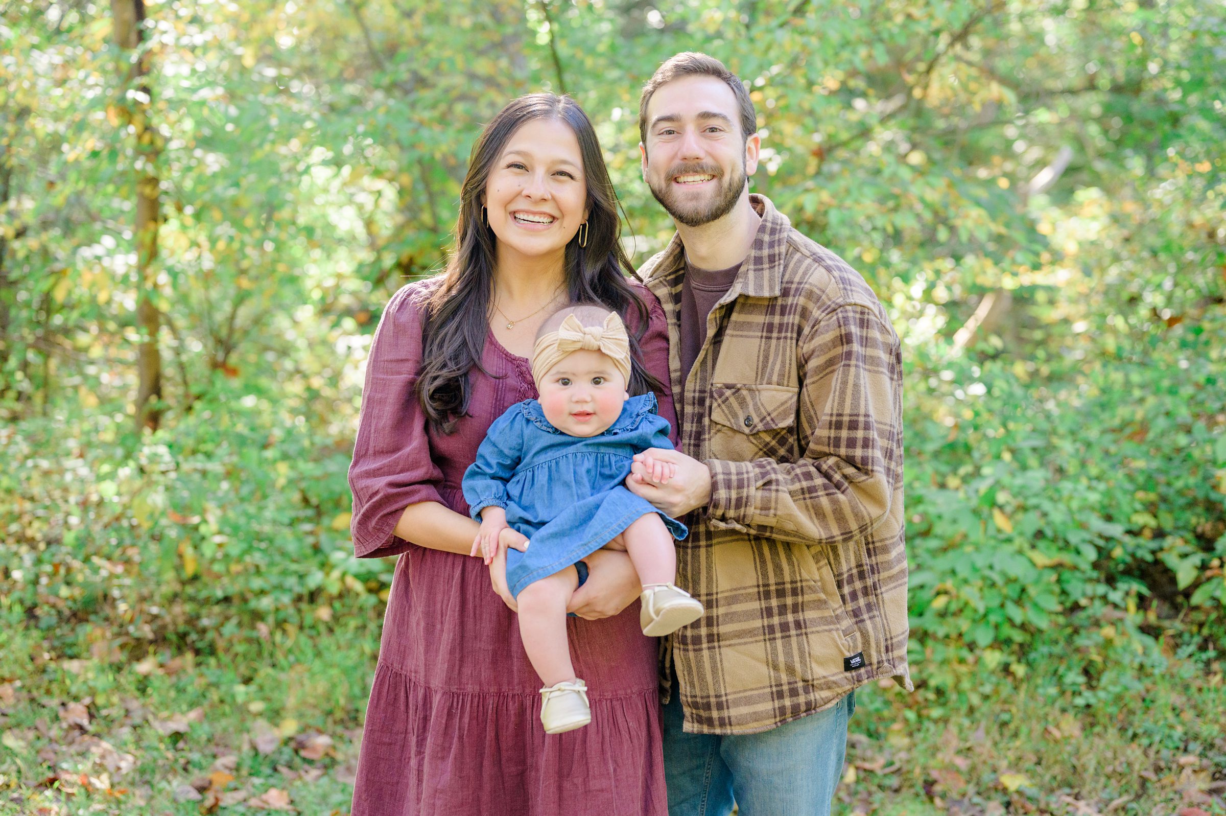 Family photo session at Oregon Ridge Park in Hunt Valley, MD photographed by Baltimore Portrait Photographer Cait Kramer.