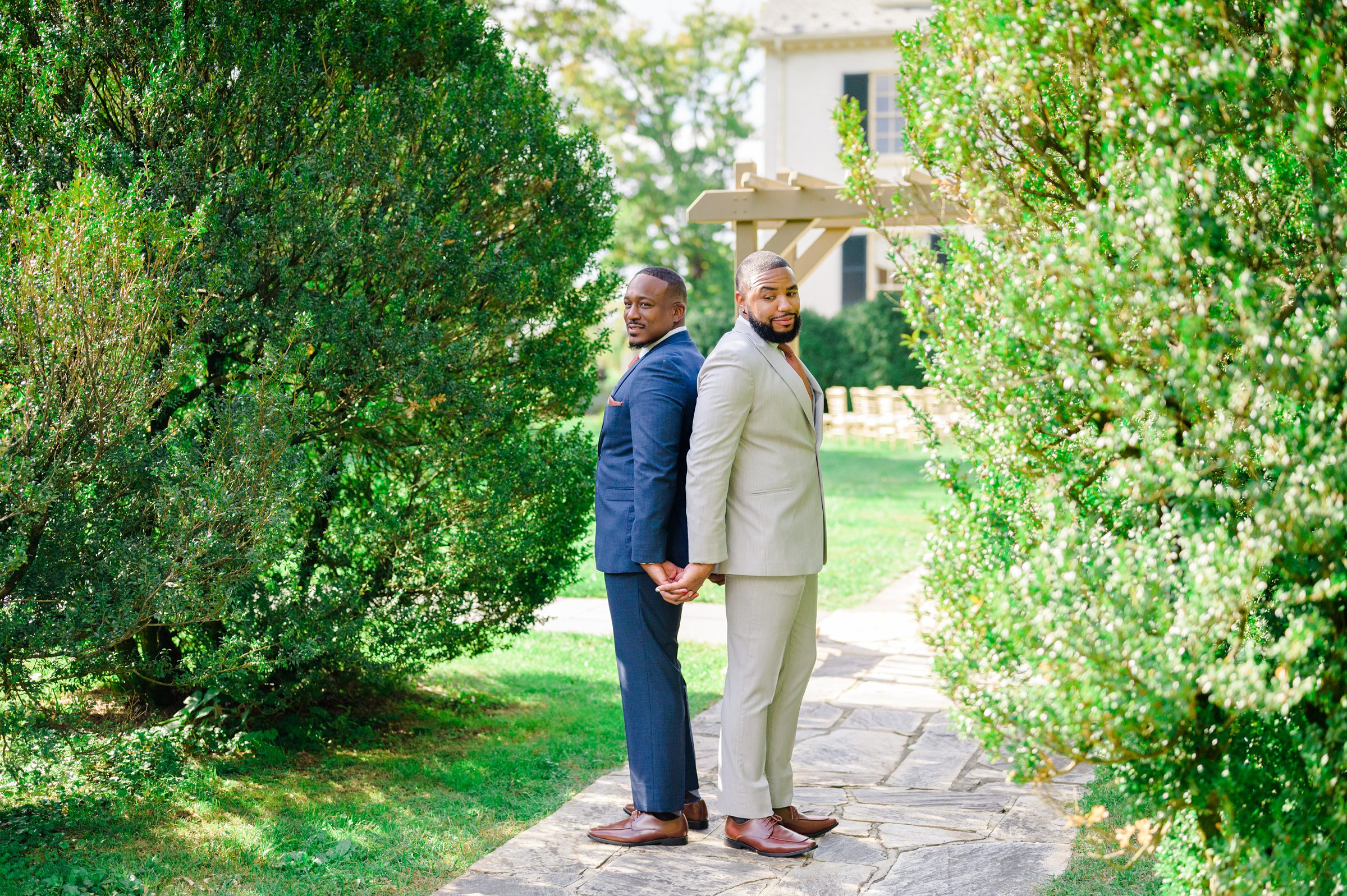 Colorful styled shoot at Rust Manor House photographed by Queer Affirming Wedding Photographer in Baltimore Cait Kramer.