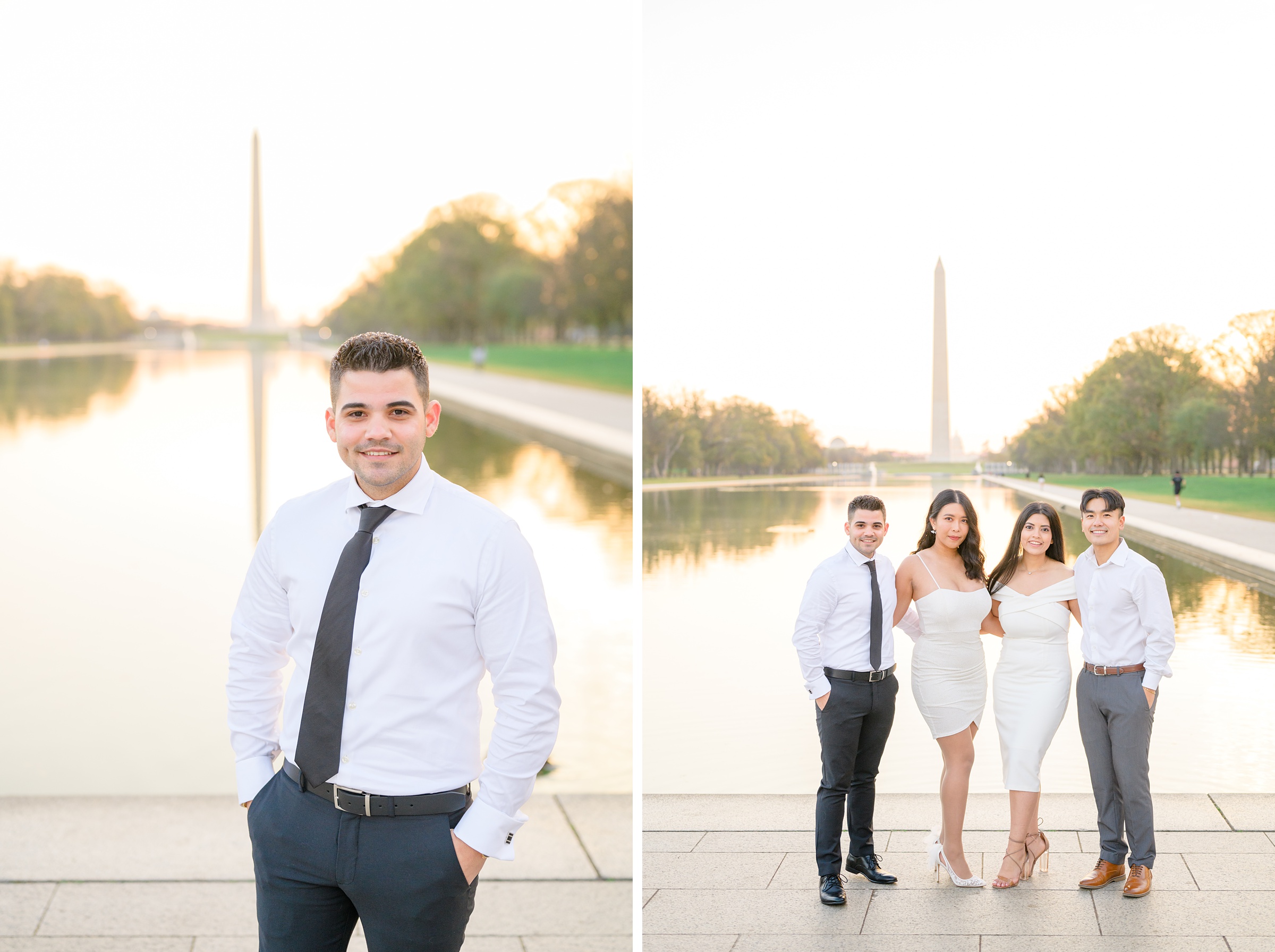 Jefferson Memorial Graduation Photos in Washington, D.C. photographed by Baltimore Grad Photographer Cait Kramer. 