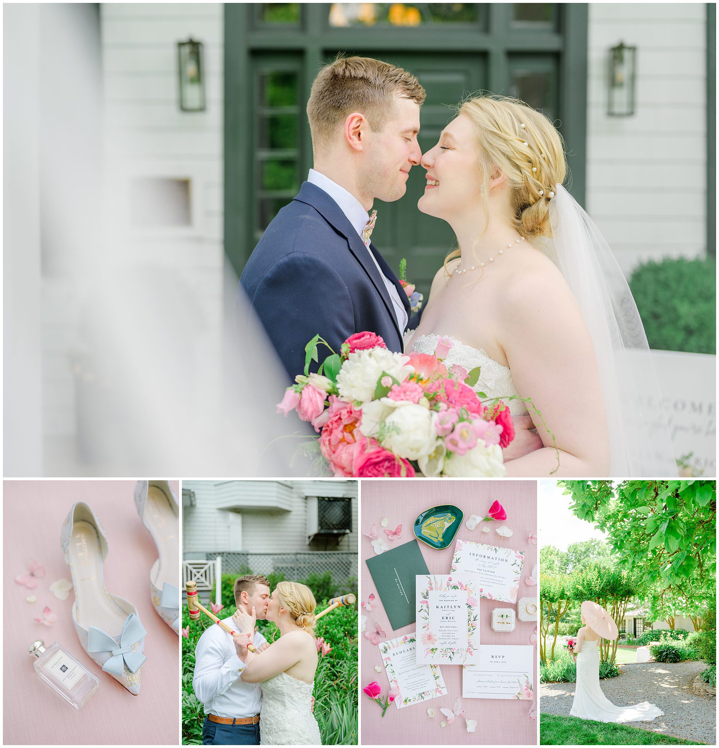 Intimate Clifton Inn Wedding in Charlottesville, Virginia photographed by Baltimore Wedding Photographer Cait Kramer.