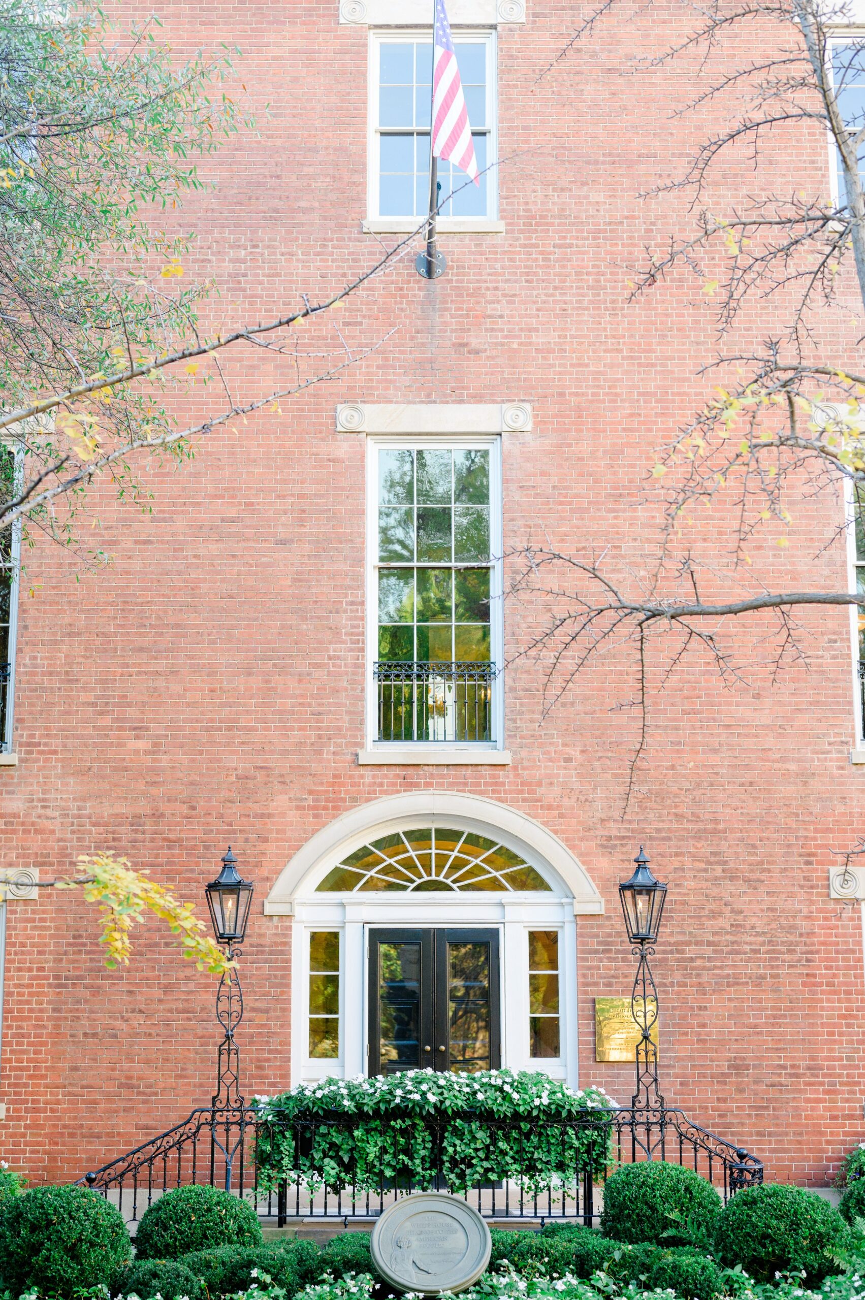 Fall wedding at the Decatur House in Washington, D.C. photographed by Cait Kramer Photography