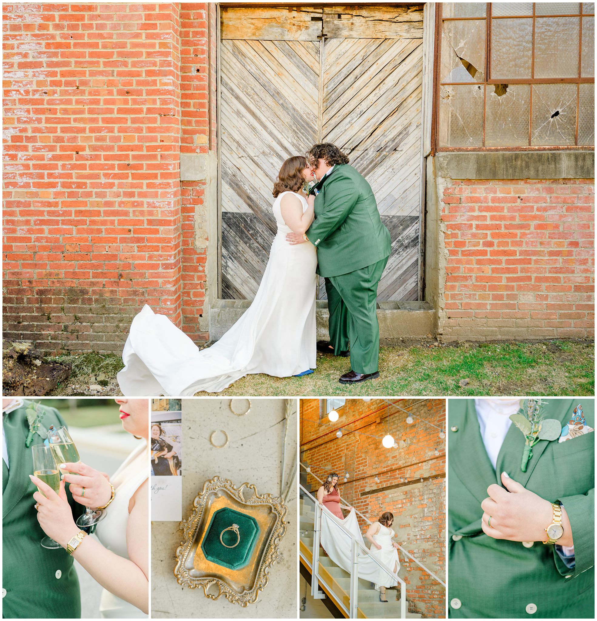 Winter wedding at Woodberry Kitchen photographed by Baltimore Wedding Photographer Cait Kramer