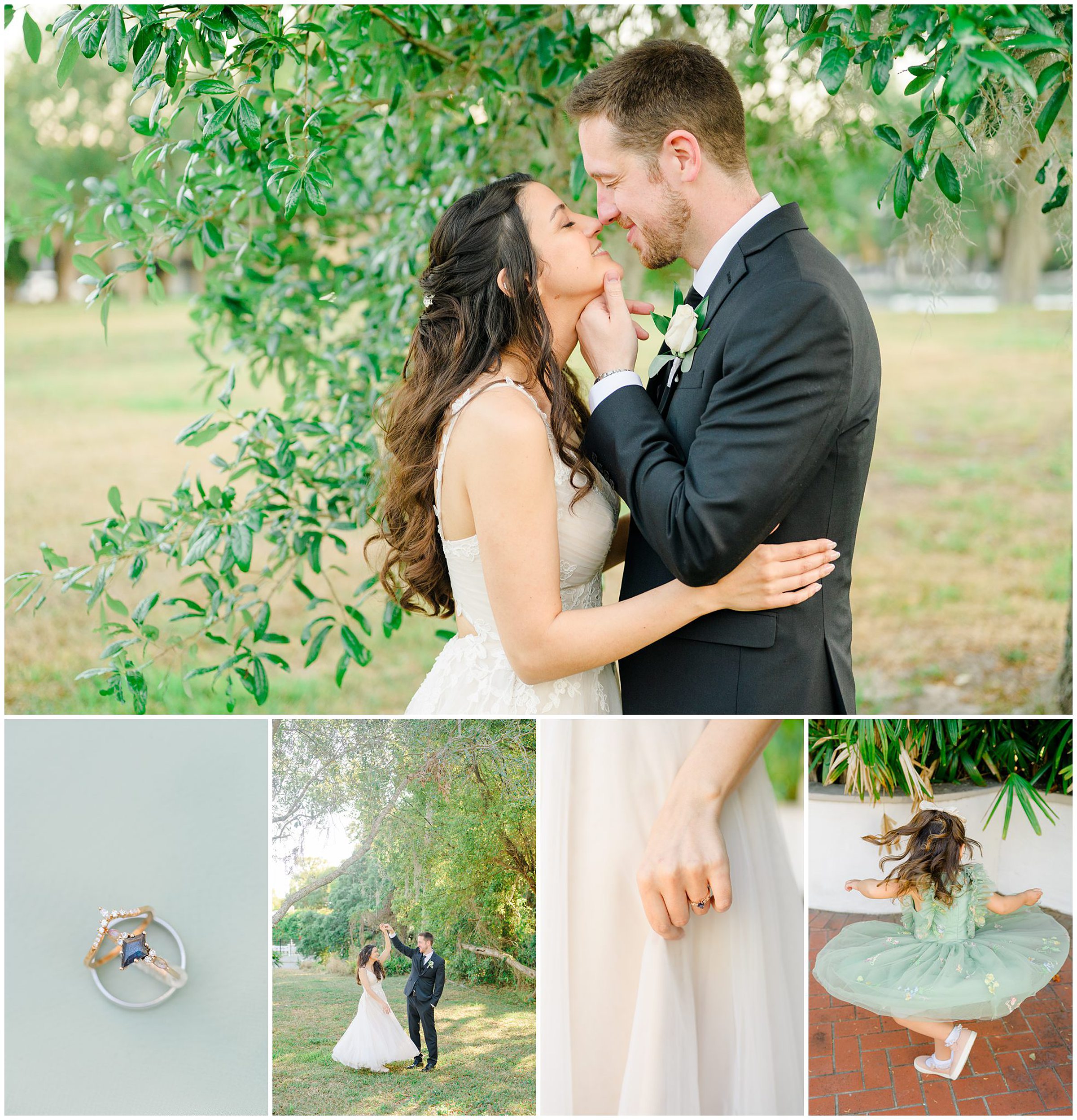 Maison & Jardin Wedding Photos in Altamonte Springs, Florida photographed by Cait Kramer Photography