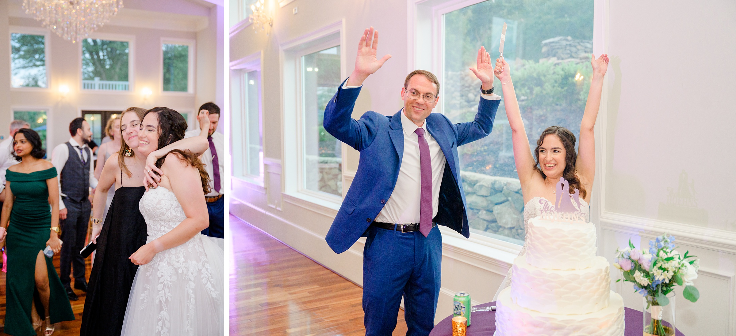 Wedding Reception at The View at Bluemont photographed by Baltimore Wedding Photographer Cait Kramer.