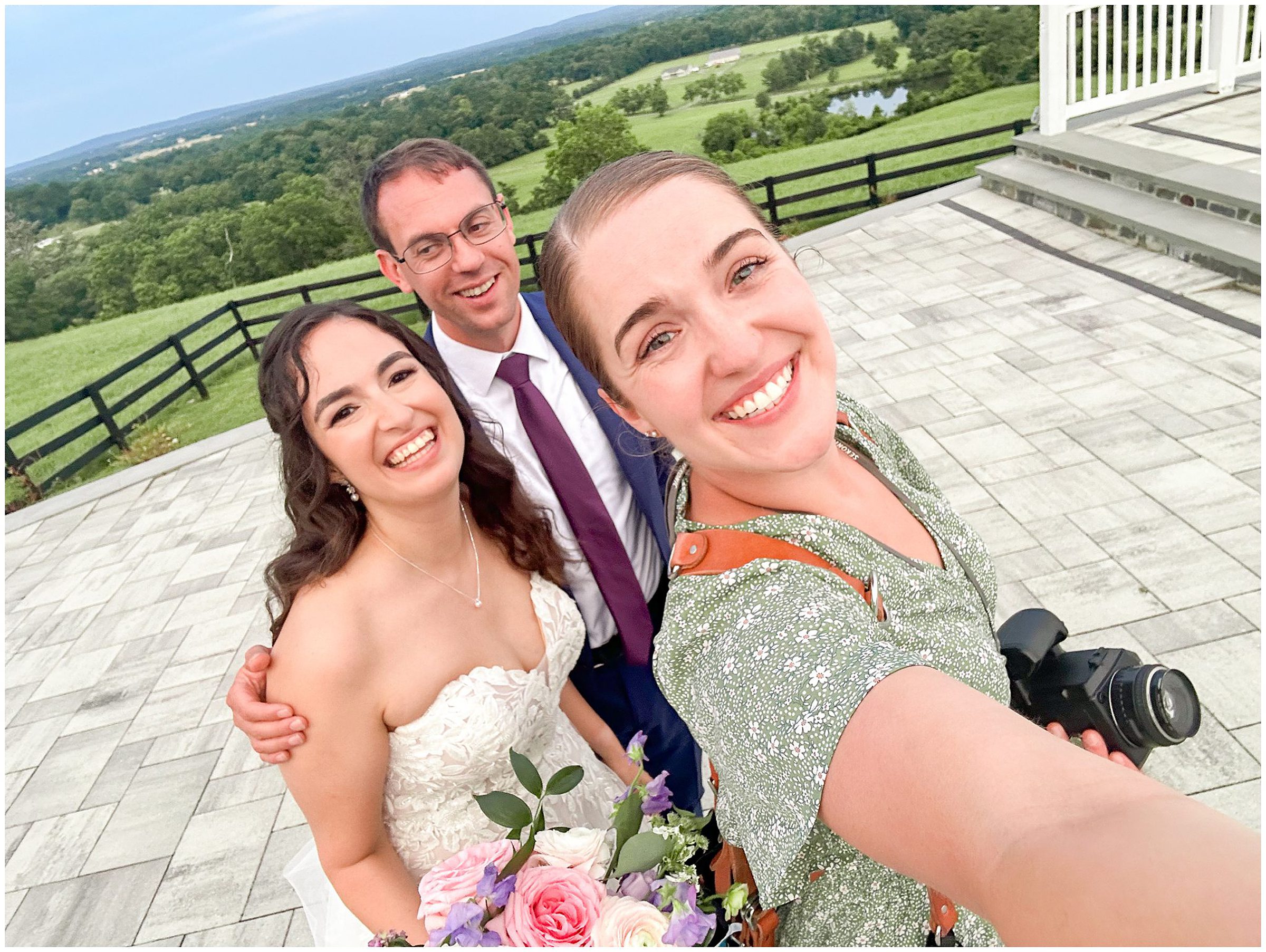 Wedding Reception at The View at Bluemont photographed by Baltimore Wedding Photographer Cait Kramer.